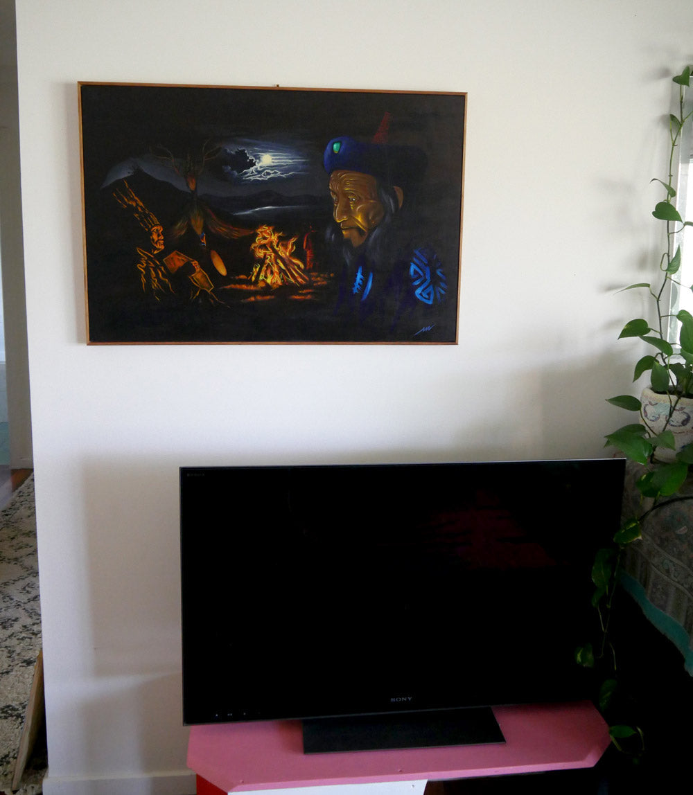 Mongolian Meditation - Original Oil Painting