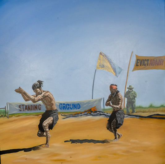 Dancing Ground - Original Oil Painting