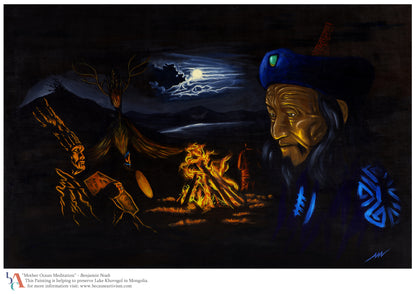 Mongolian Meditation - Fine Art Print